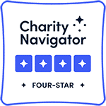 Charity Navigator Four-Star Rating Badge