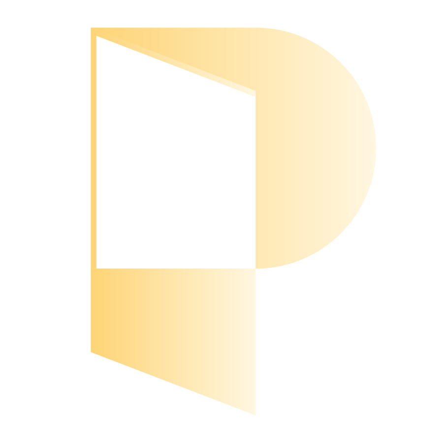 Letter P styled icon
