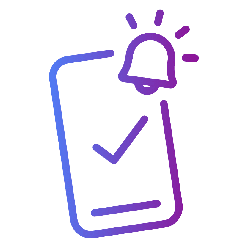 icon of phone notification